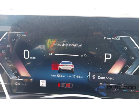 2025 BMW 430I Gran Coupe xDrive z USA, uszkodzony, nr VIN WBA33FB05SFV42342